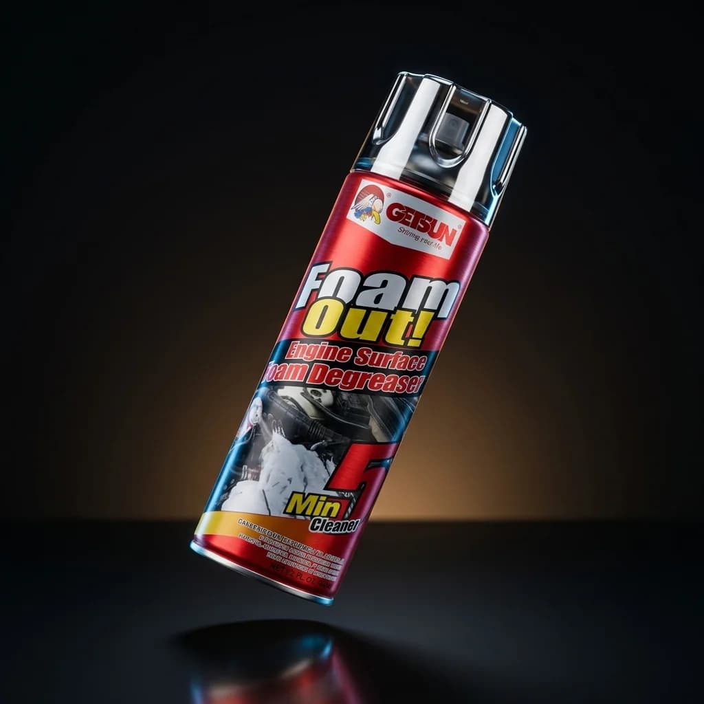 Getsun Foam Out — Engine Degreaser